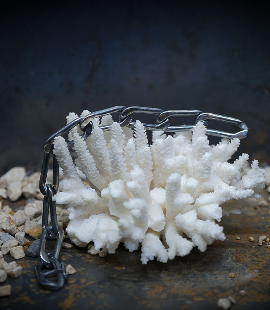 Bracelet en argent massif création Lovely Storm.