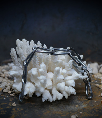 Bracelet en argent massif création Lovely Storm.