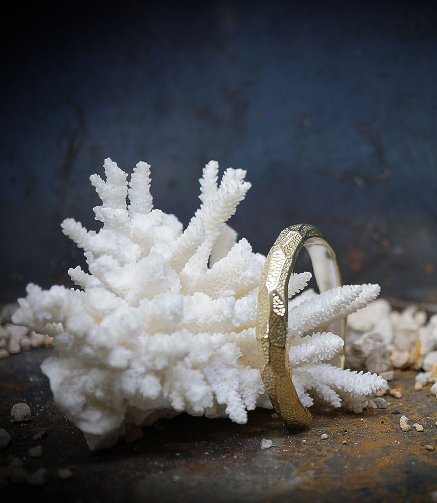 Bracelet en or et argent massif piéce unique Lovely Storm.