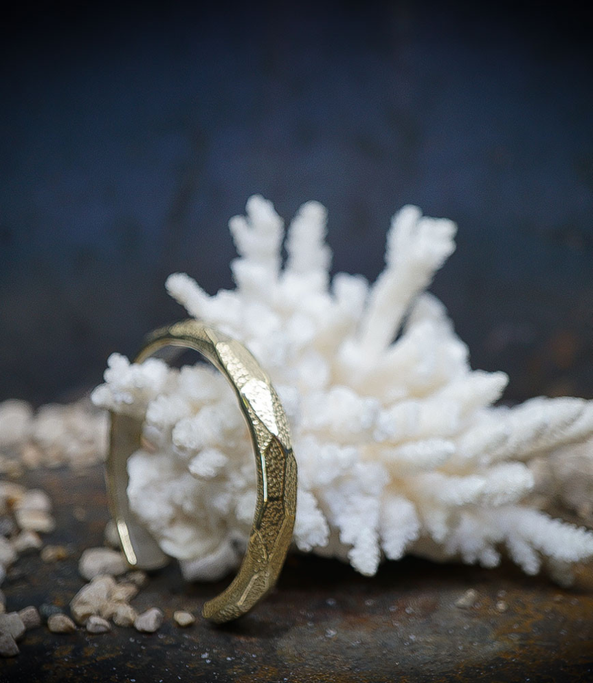 Bracelet en or et argent massif piéce unique Lovely Storm.