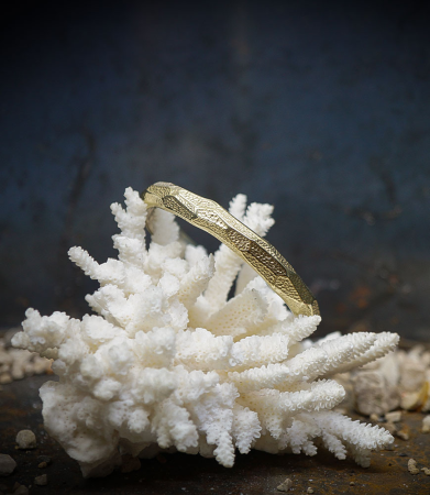 Bracelet en or et argent massif piéce unique Lovely Storm.