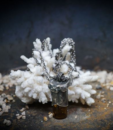 Collier Roll-un  en Argent Massif piéce unique Lovely Storm.