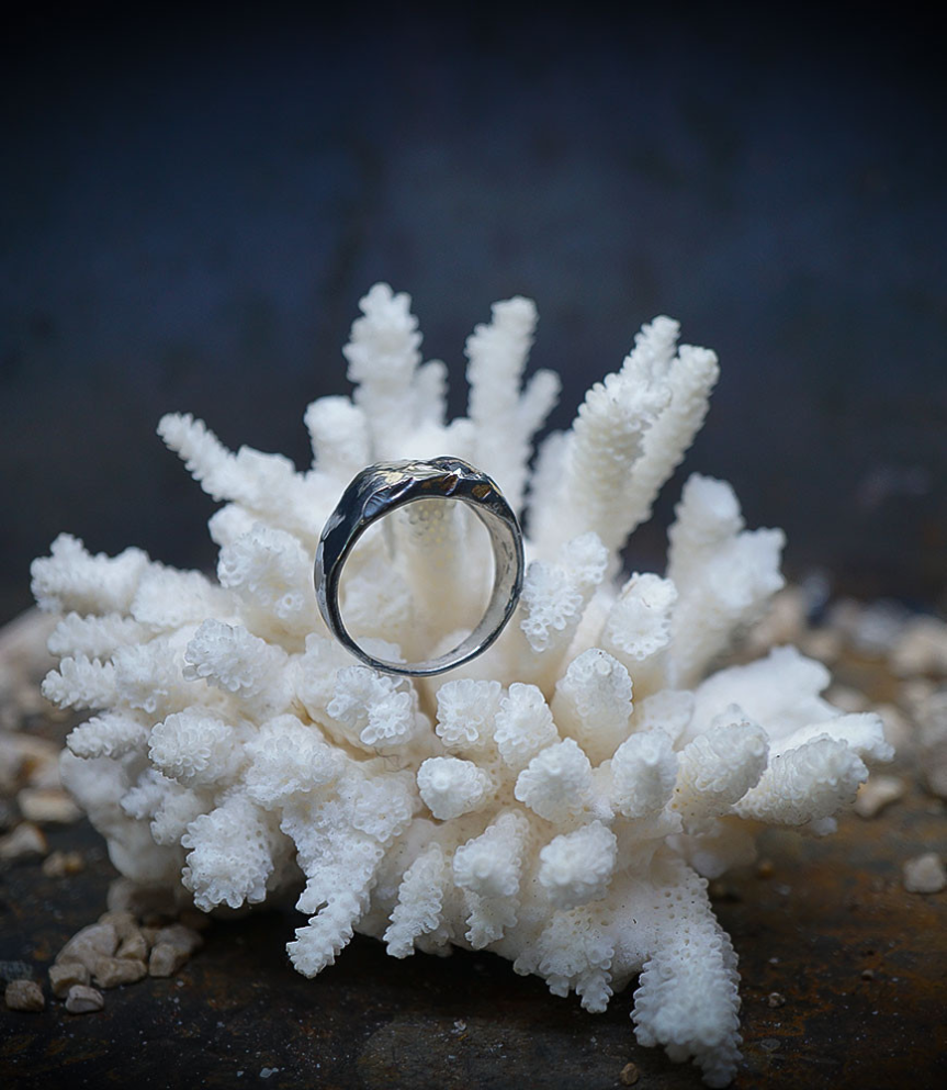 Bagues Diamant en Or et Argent piéce unique signè Lovely Storm .