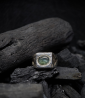 Bagues Argent et Tourmaline verte piéce unique signè Krazy Stones