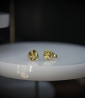 Lovely Storm Collection - Boucles d'oreilles en Or 18 KT.  Matière: Or 750/1000 Pierre:  Non Poids: 1,3 grammes