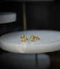 Lovely Storm Collection - Boucles d'oreilles en Or 18 KT.  Matière: Or 750/1000 Pierre:  Non Poids: 1,3 grammes