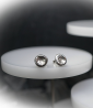 Lovely Storm Collection - Boucle d'oreille en Argent Massif  Matière: Argent massif 925/1000 (Diametre 1cm) Pierre:  Non Poids: