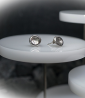 Lovely Storm Collection - Boucle d'oreille en Argent Massif  Matière: Argent massif 925/1000 (Diametre 1cm) Pierre:  Non Poids: