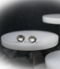 Lovely Storm Collection - Boucle d'oreille en Argent Massif  Matière: Argent massif 925/1000 (Diametre 1cm) Pierre:  Non Poids: