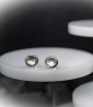 Lovely Storm Collection - Boucle d'oreille en Argent Massif  Matière: Argent massif 925/1000 (Diametre 1cm) Pierre:  Non Poids: