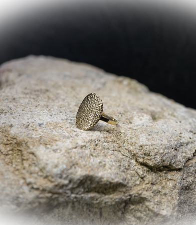 Lovely Storm Collection - Bague en Or 18 KT.  Matière: Or 750/1000  Poids: 1,75 grammes