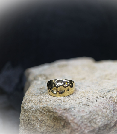 Lovely Storm Collection - Bague en Or 18 KT.  Matière: Or 750/1000 Poids: 4,25 grammes