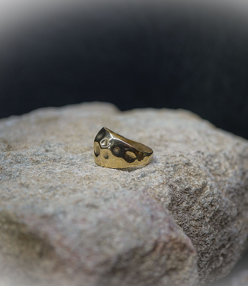 Lovely Storm Collection - Bague en Or 18 KT.  Matière: Or 750/1000 Poids: 4,25 grammes