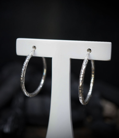 Lovely Storm Collection - Boucle d'oreille en Argent Massif  Matière: Argent massif 925/1000  Pierre:  Non Poids: 3,70 grammes