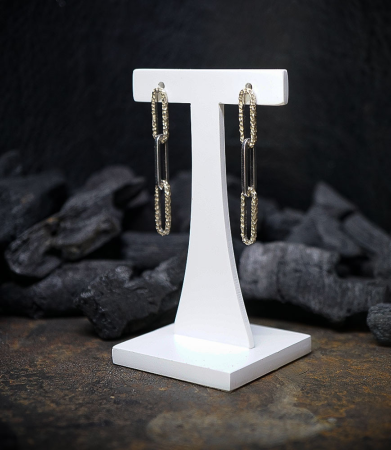 Lovely Storm Collection - Boucle d'oreille en Argent Massif