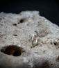Lovely Storm Collection - Bague Argent Massif satiner.   Matière: Argent massif 925/1000 Pierre: Non Poids: 2 grammes