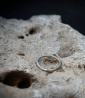 Lovely Storm Collection - Bague Argent Massif satiner.   Matière: Argent massif 925/1000 Pierre: Non Poids: 2 grammes