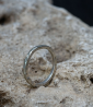 Lovely Storm Collection - Bague Argent Massif satiner.   Matière: Argent massif 925/1000 Pierre: Non Poids: 2 grammes