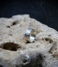 Lovely Storm Collection - Sterling Silver Hammered Ring    Material: 925 Sterling Silver  Stone: No  Weight: 6.2 grams