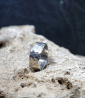 Solid Silver Hammer Ring Material: 925/1000 Sterling Silver Stone: None Weight: 6.6 grams: Lovely Storm Collection