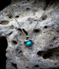 Lovely Storm Collection - Collier Turquoise en Argent Massif  Matière: Argent massif 925/1000 Pierre: Turquoise 2,6 carats  Poid