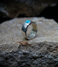 Sterling Silver and Turquoise Rings  Material: Sterling Silver 925/1000 Stone: Turquoise (1.5 carats) Weight: 6.7 grams
