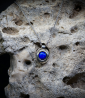 Collier Argent et Lapis Lazuli  Matière: Argent massif 925/1000 Pierre:  Lapis Lazuli Poids: 14,5 grammes