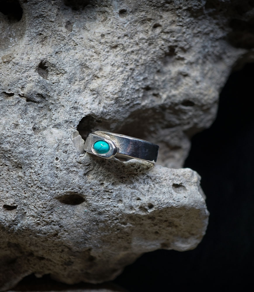 As a jewelry designer, I create raw, radical, and timeless jewelry.