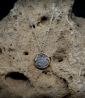Lovely Storm Collection - Collier Diamant en Or et Argent Massif.  Matière: Argent 925/1000 (4,8 grammes) Or 750/1000 (1,2 gramm