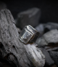 Héphaïstos Collection - Bague Argent Massif  Matière: Argent massif 925/1000 Pierre: Non Poids: 17,8 grammes