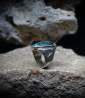 Geologic Collection - Sterling Silver and Turquoise Rings    Material: 925/1000 Sterling Silver  Stone: Turquoise (4.90 carats) 