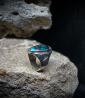 Geologic Collection - Sterling Silver and Turquoise Rings    Material: 925/1000 Sterling Silver  Stone: Turquoise (4.90 carats) 