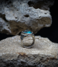 Geologic Collection - Sterling Silver and Turquoise Rings    Material: 925/1000 Sterling Silver  Stone: Turquoise (4.90 carats) 