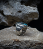 Geologic Collection - Sterling Silver and Turquoise Rings    Material: 925/1000 Sterling Silver  Stone: Turquoise (4.90 carats) 