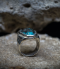 Geologic Collection - Sterling Silver and Turquoise Rings    Material: 925/1000 Sterling Silver  Stone: Turquoise (4.90 carats) 