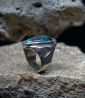 Geologic Collection - Sterling Silver and Turquoise Rings    Material: 925/1000 Sterling Silver  Stone: Turquoise (4.90 carats) 