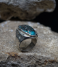 Geologic Collection - Sterling Silver and Turquoise Rings    Material: 925/1000 Sterling Silver  Stone: Turquoise (4.90 carats) 
