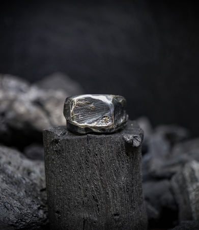 Krazy Stones Collection - Sterling Silver Rings    Material: 925/1000 Sterling Silver  Stone: Diamond (0.10 carat)  Weight: 21.9