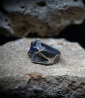 Sterling Silver and Star Sapphire Rings    Material: 925 Sterling Silver  Stone: Sapphire (1.25 carats)  Weight: 23.5 grams