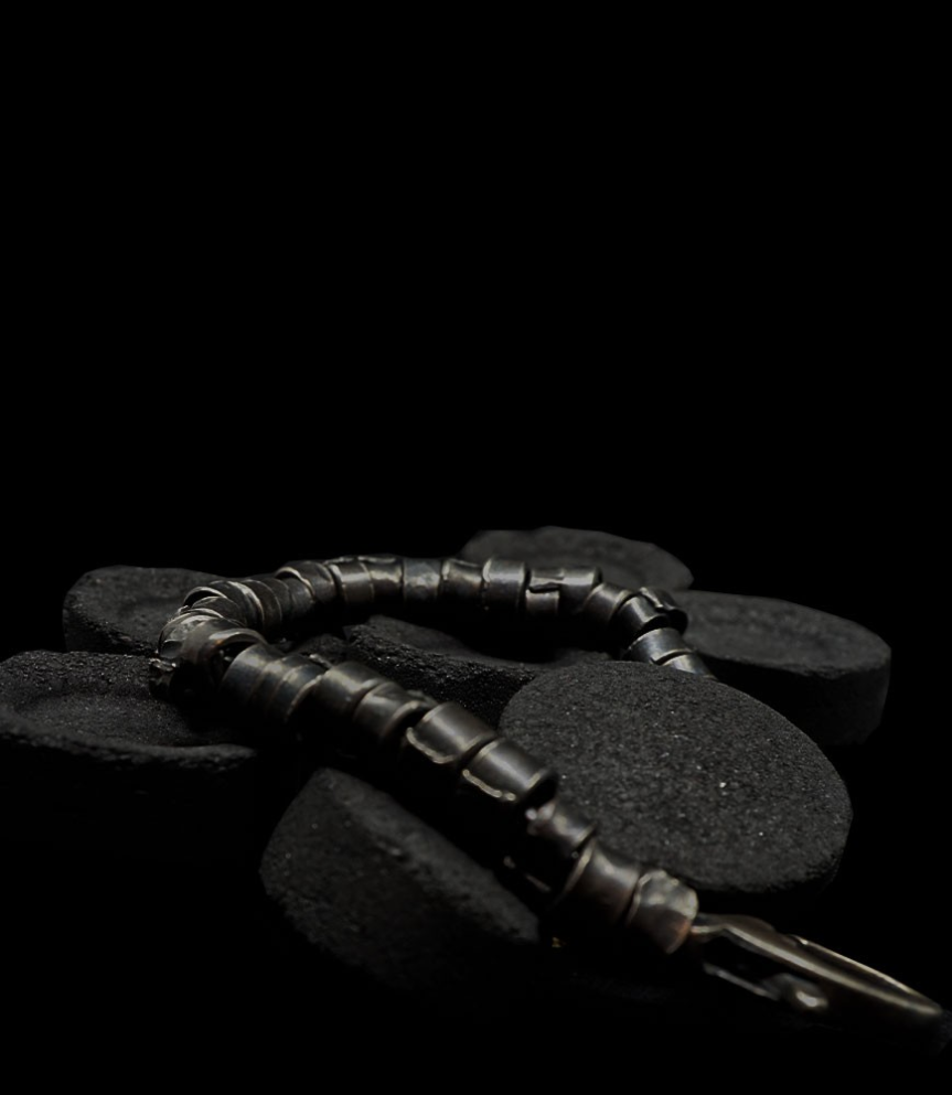 Hephaestus Collection - Sterling Silver Bracelet    Material: 925/1000 Sterling Silver  Stone: No  Weight: 39.3 grams