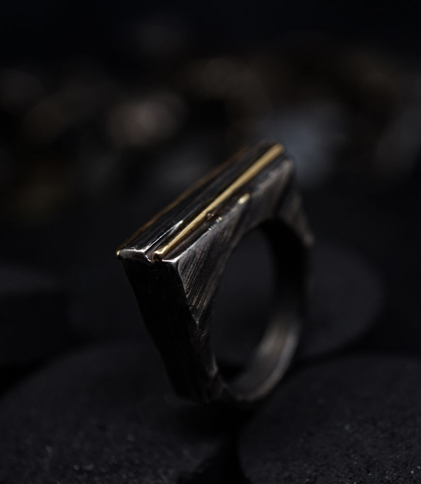 Création krazy stones par Anthony Barrouyer: Bagues Argent Massif et Or