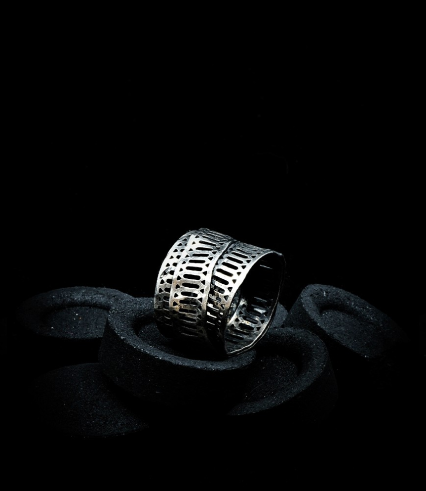 Hephaestus Collection - Sterling Silver Ring