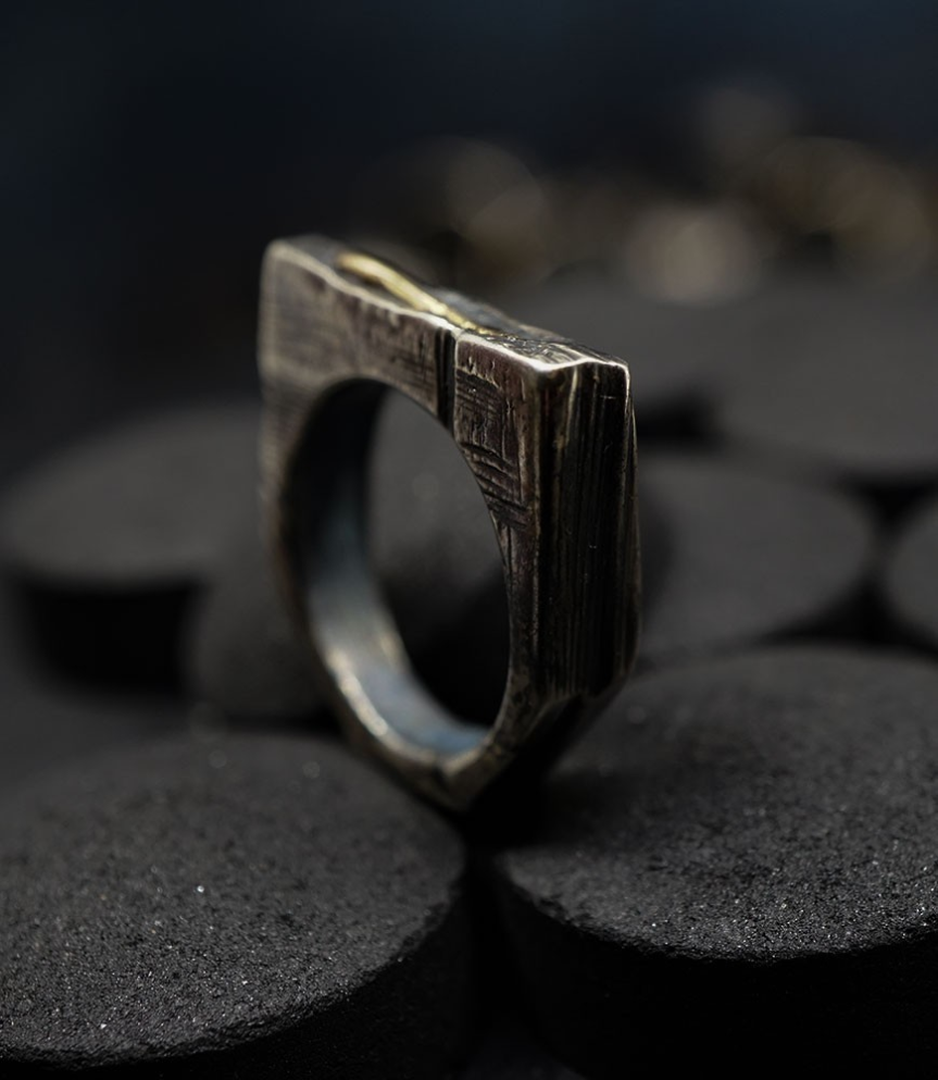 Création krazy stones par Anthony Barrouyer: Geologic Stones Collection - Bagues Argent et Or