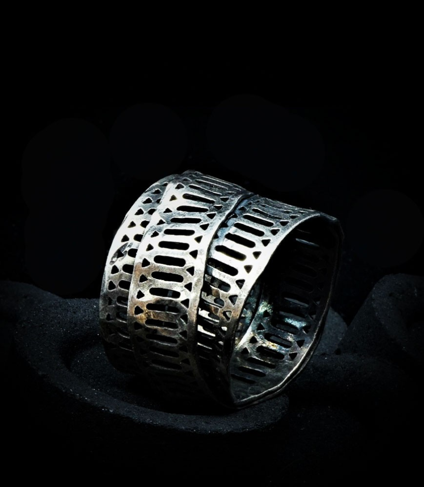 Hephaestus Collection - Sterling Silver Ring
