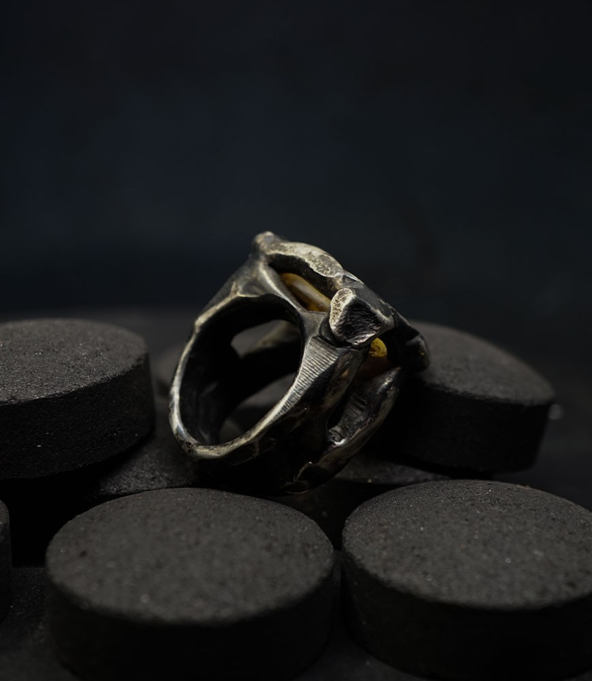 Bague argent massif : Création Anthony Barrouyer