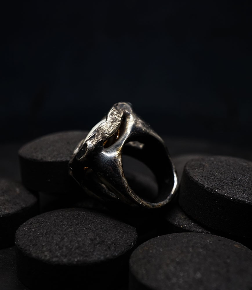 Bague argent massif : Création Anthony Barrouyer