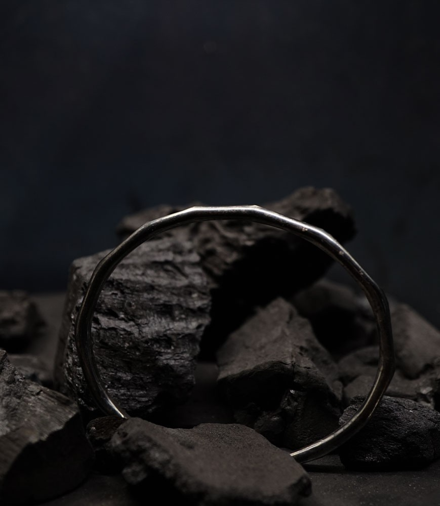 Solid silver creation made by Anthony Barrouyer