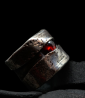 Bague en argent de créateur