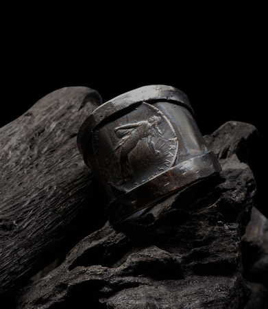 Bague pièce création Anthony Barrouyer