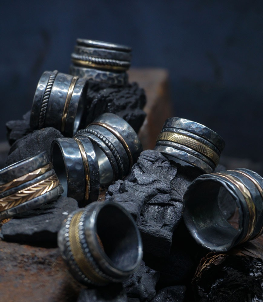 Krazystones ring by Anthony Barrouye